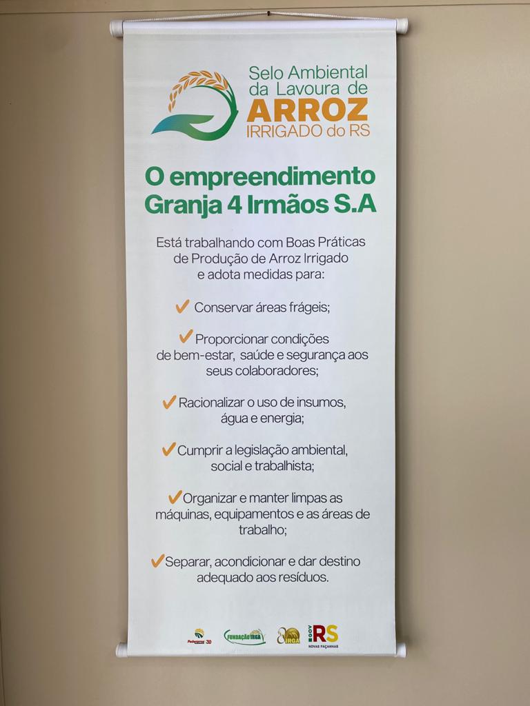 Selo ambiental do IRGA 2019/2020