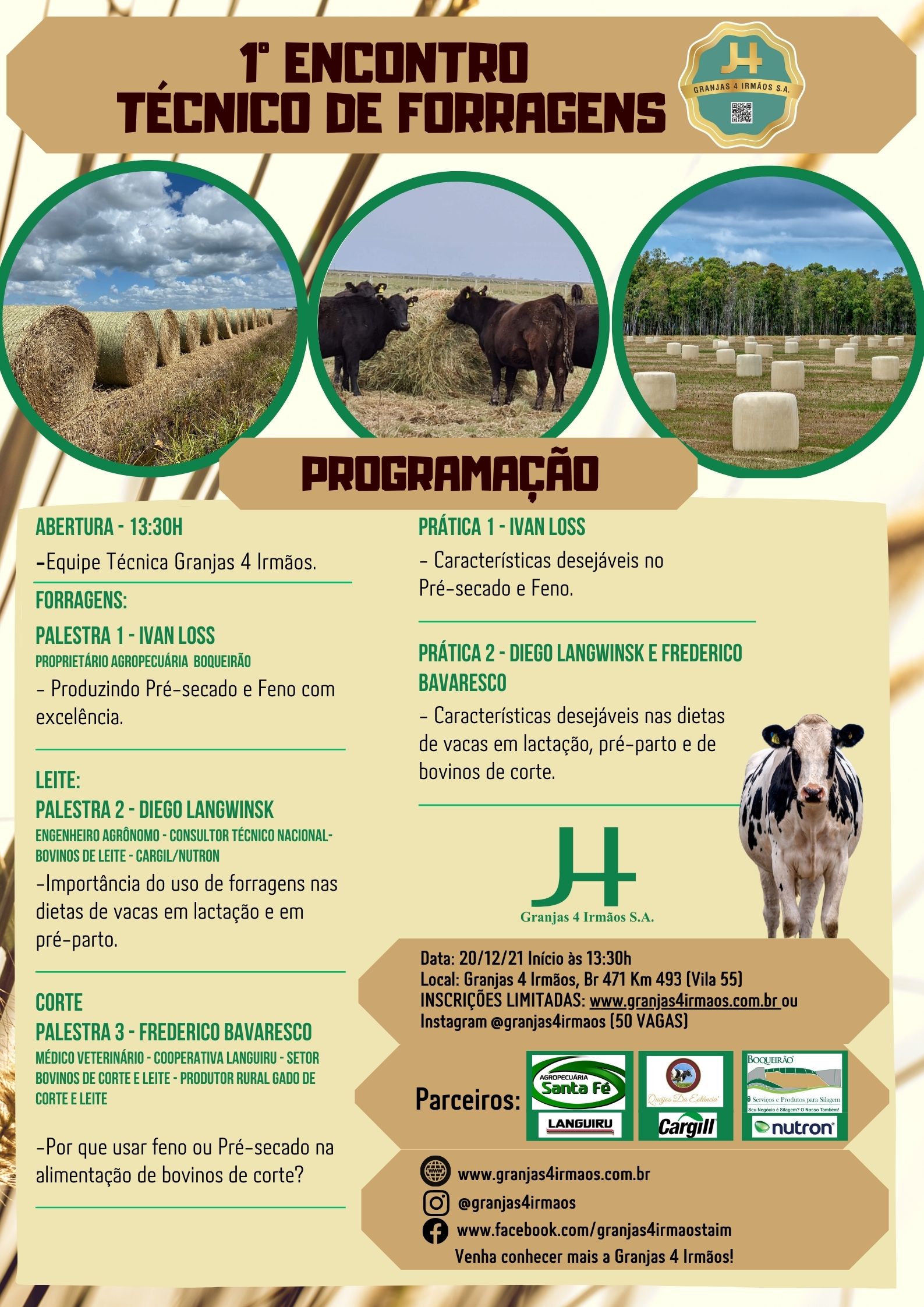 1º Encontro Técnico de Forragens